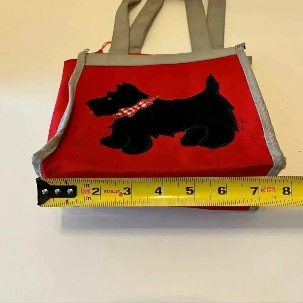 Vintage 1984 Shirley Botsford Terrier Dog Purse Bag Kids Elefant’s Task